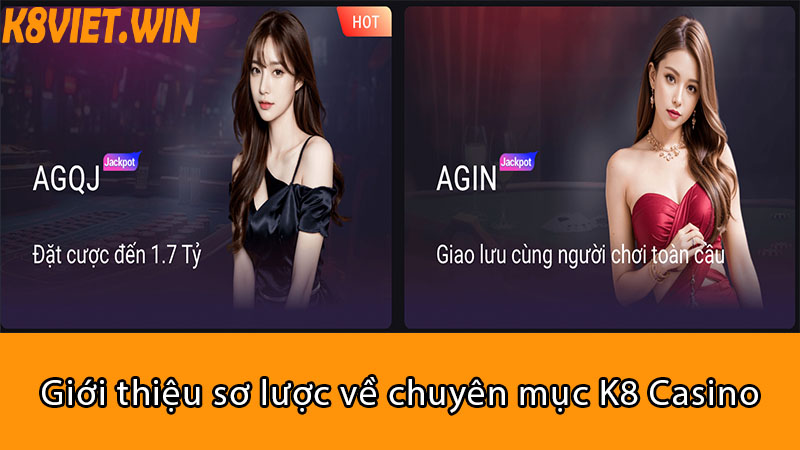 giới thiệu sơ lược về chuyên mục k8 casino