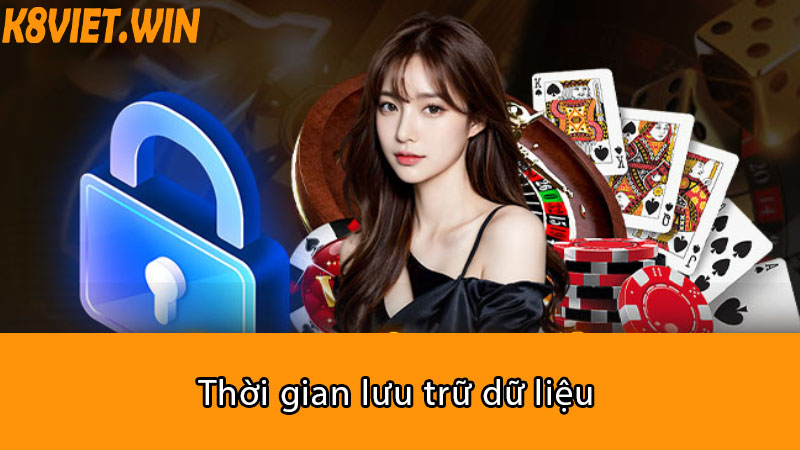 thời gian lưu trữ dữ liệu 